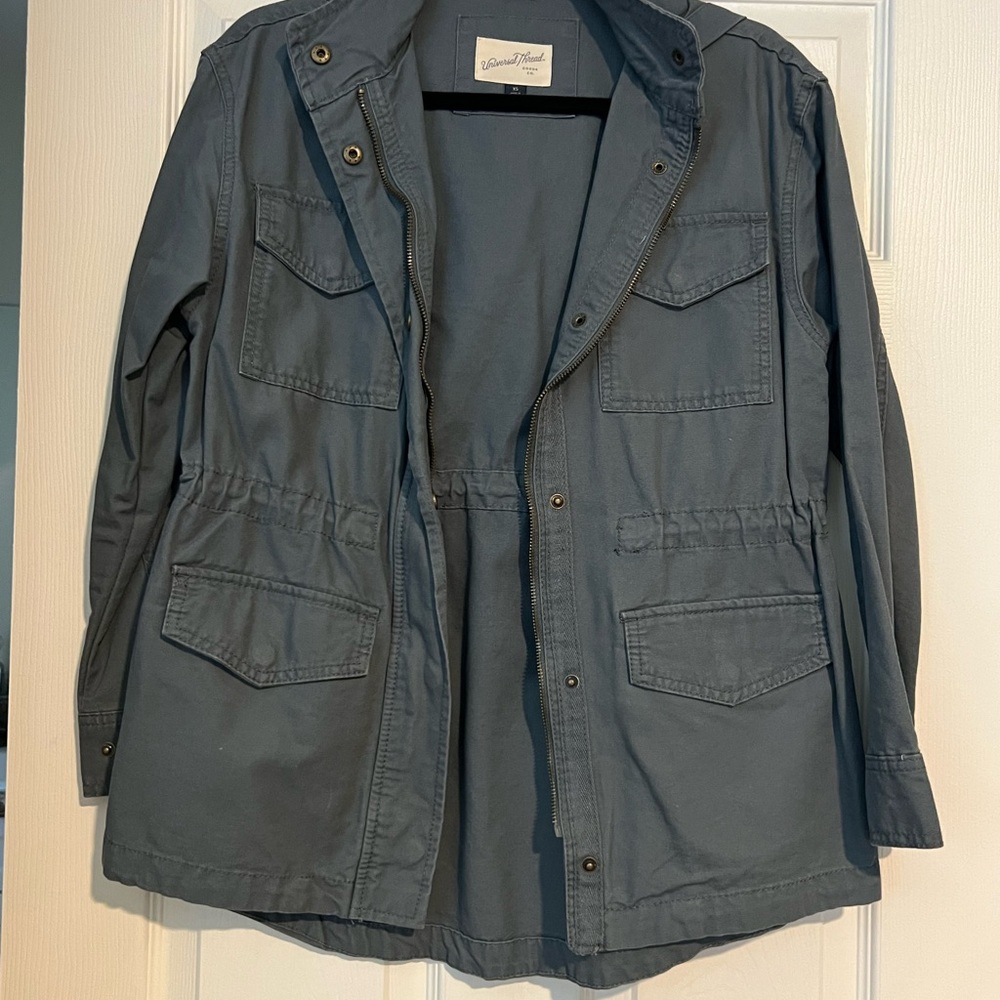 Universal Thread Women's Blue Gray Jacket